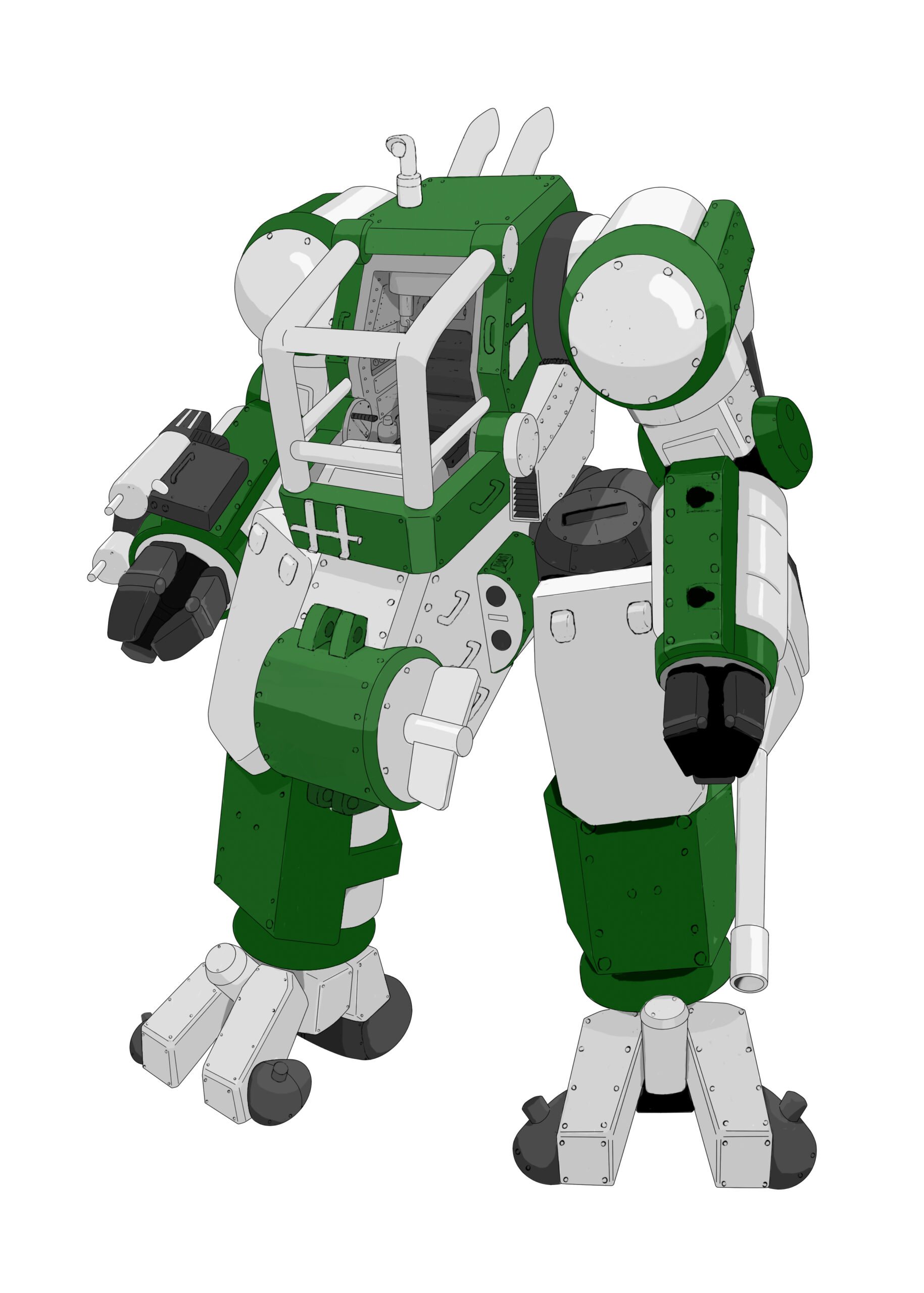 初心者が始めるメカ ロボイラスト備忘録第2回 オリジナルロボットを描いてみよう その２ ファナ ブログ
